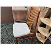 Image 2 : 484 --  MODERN DANISH TEAK HIGHBACK CHAIRS SET OF TWO