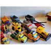 Image 2 : 503 -- MATTEL 1998 CAT WHEEL LOADER, HOT WHEELS CEMENT MIXER, HUSKY VOLKSWAGON CEMENT MIXER AND OTHE