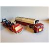 Image 2 : 506 -- VINTAGE PRESSED STEEL TONKA PICK-UP TRUCK, LESNEY MATCHBOX TRANSPORTER AND MATCHBOX SUPERKING