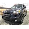 Image 2 : A12Y -- 2010 KIA SOUL, BLACK, 323636 KMS, FRONT WHEEL DRIVE