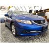 Image 8 : 0I -- 2015 HONDA CIVIC LX, BLUE, 57125 KMS, FRONT WHEEL DRIVE *NO RESERVE*