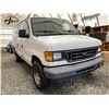 Image 8 : B6C -- 2007 FORD E250, WHITE, 111103 MILES, REAR WHEEL DRIVE