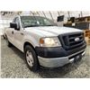 Image 8 : B6E -- 2008 FORD F150, WHITE, 260850 KMS, REAR WHEEL DRIVE