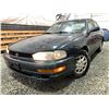Image 1 : A12J -- 1992 TOYOTA CAMRY, GREEN, 306247 KMS, FRONT WHEEL DRIVE