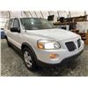 Image 8 : A12D -- 2008 PONTIAC MONTANA SV6, WHITE, 169143 KMS, FRONT WHEEL DRIVE