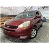 Image 1 : A6 -- 2004 TOYOTA SIENNA LE, RED, 344061 KMS, FRONT WHEEL DRIVE *NO RESERVE*