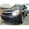 Image 2 : A12ZN -- 2009 CHEVROLET EQUINOX LS, BLACK, 161753 KMS, FRONT WHEEL DRIVE