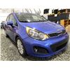 Image 8 : C6M -- 2014 KIA RIO, BLUE, 95764 KMS, FRONT WHEEL DRIVE *BANK REPO*