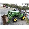 Image 8 : 0F -- 2001 JOHN DEERE 430, GREEN, 1967HRS KMS, 4X4