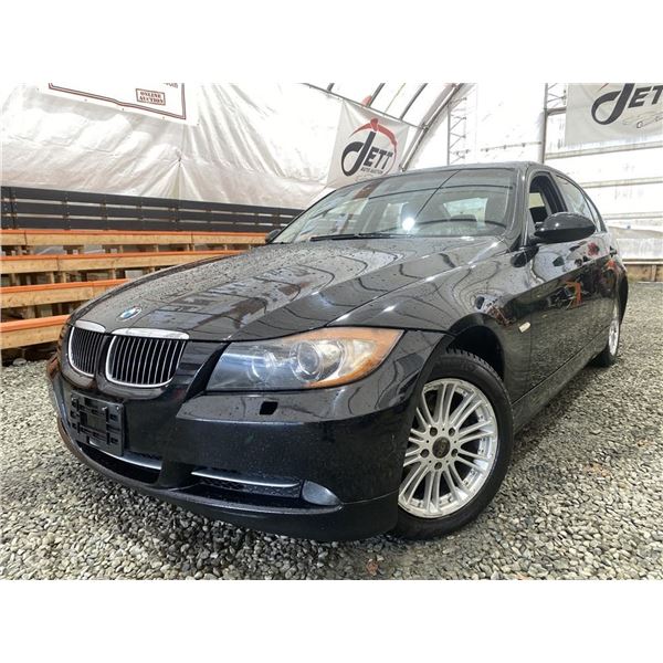 A9 -- 2006 BMW 325I, BLACK, 264,144 KMS, REAR WHEEL DRIVE