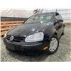 Image 1 : A10 -- 2008 VOLKSWAGEN RABBIT, BLACK, 238173 KMS, FRONT WHEEL DRIVE
