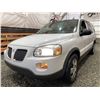 Image 2 : A12D -- 2008 PONTIAC MONTANA SV6, WHITE, 169143 KMS, FRONT WHEEL DRIVE