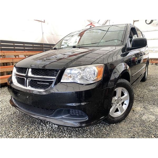 A12S -- 2012 DODGE CARAVAN, BLACK, 204634 KMS