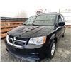 Image 3 : A12S -- 2012 DODGE CARAVAN, BLACK, 204634 KMS