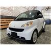 Image 2 : A12ZB -- 2008 SMART FORTWO PURE, WHITE, 131440 KMS, REAR WHEEL DRIVE