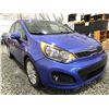 Image 8 : C6M -- 2014 KIA RIO, BLUE, 95764 KMS, FRONT WHEEL DRIVE *BANK REPO*