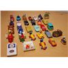 Image 1 : 653 -- FULL LOT OF MCDONALDS TOYS AND TV SERIES CARS MIXED MANUFACTURERS
