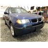 Image 8 : B2 -- 2006 BMW X3 2.5I, BLUE, 258810 KMS, ALL WHEEL DRIVE