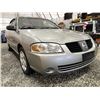 Image 8 : A12P -- 2004 NISSAN SENTRA, GREY, 233857 KMS, FRONT WHEEL DRIVE
