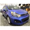 Image 8 : C6M -- 2014 KIA RIO, BLUE, 95764 KMS, FRONT WHEEL DRIVE *BANK REPO*