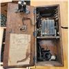 Image 2 : 722 -- ANTIQUE NORTHERN ELECTRIC COMPANY WALL PHONE, MUSICAL INTSTRUMENT