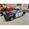 Image 2 : 738 -- CONTEMPORARY TONKA ROADSIDE SERVICE TOW TRUCK AND FUN RISE PLASTIC MODEL POLICE CAR