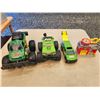 Image 1 : 757 -- AIR HOGS RC MONSTER TRUCK, TURBO DIESEL MONSTER TRUCK, TONKA RACE TEAM CAR HAULER, AND MATCHB