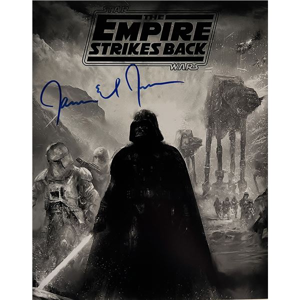 Darth Vader James Earl Jones signed photo