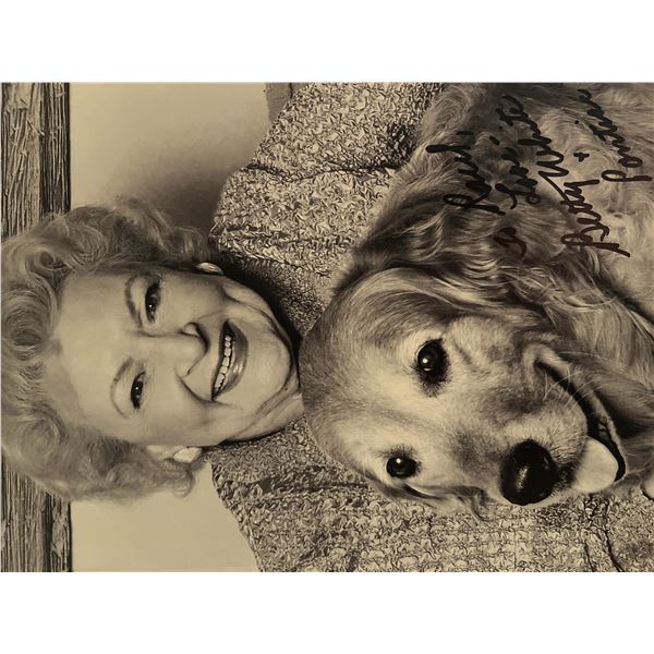 Betty White signed photo