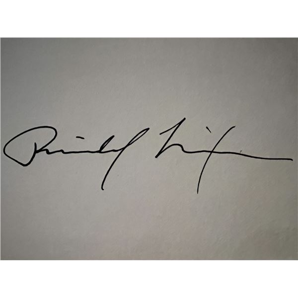 Richard Nixon original signature