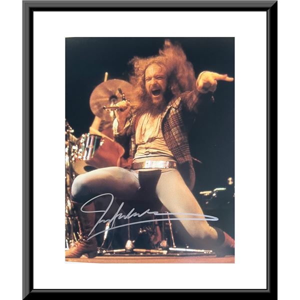 Jethro Tull Ian Anderson signed photo. GFA Authenticated