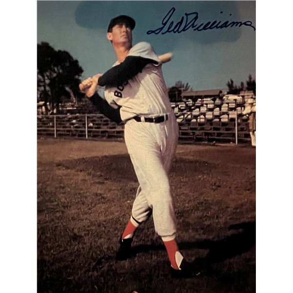 Ted Williams signed photo