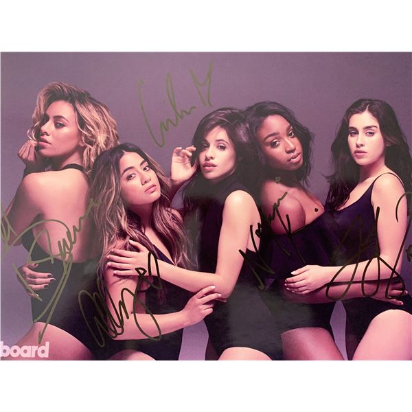 Fifth Harmony signed photo