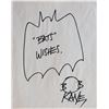 Image 1 : Batman Bob Kane original hand drawn signed sketch