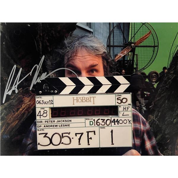 The Hobbit Peter Jackson signed photo