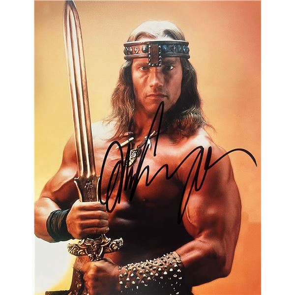 Arnold Schwarzenegger signed photo