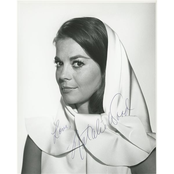 Natalie Wood signed photo