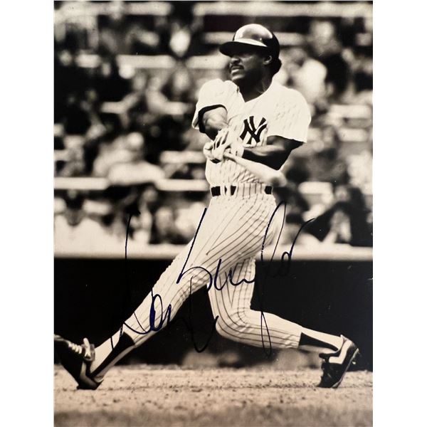 NY Yankee Dave Winfield signed photo