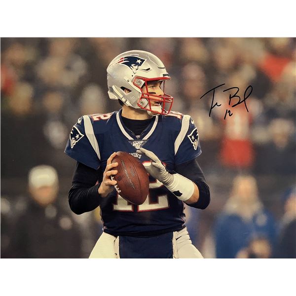 Tom Brady signed photo