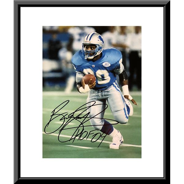 Detroit Lions Barry Sanders signed photo
