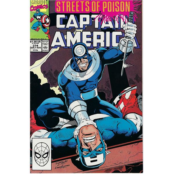 Captain America Marvel Comic Book #374