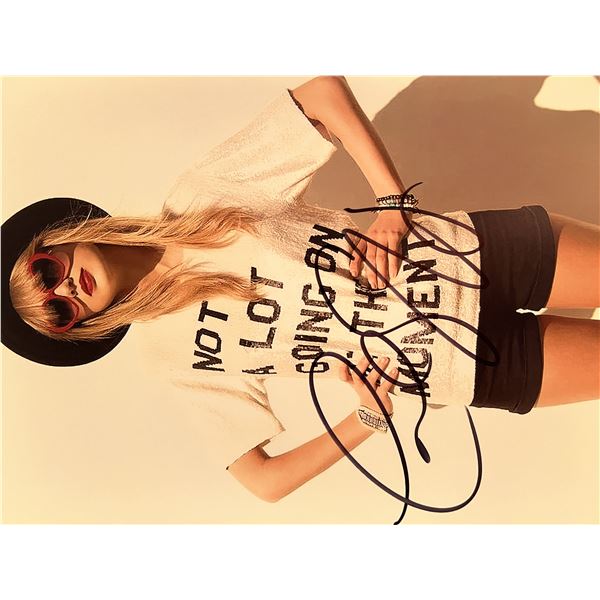 Taylor Swift signed photo