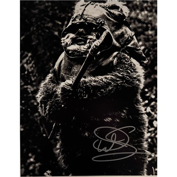 Star Wars Warwick Davis signed photo