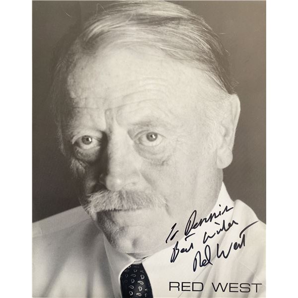 Elvis Presley boduyguard  Red West signed photo