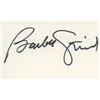 Image 1 : Barbara Streisand signature cut