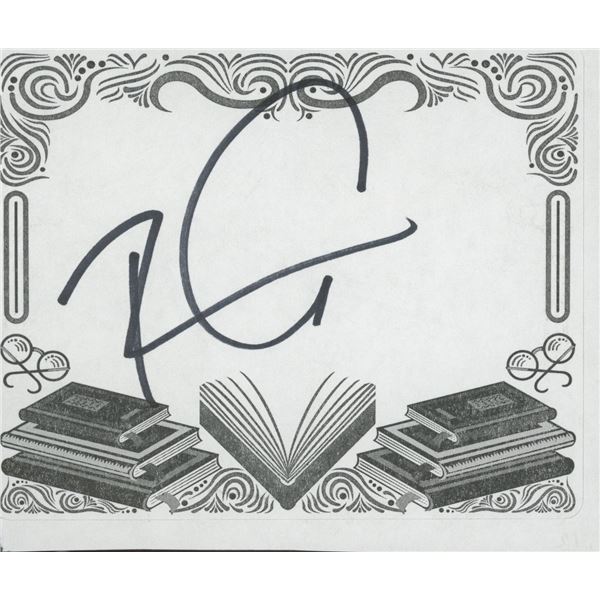 Richard Paul Evans signed bookplate