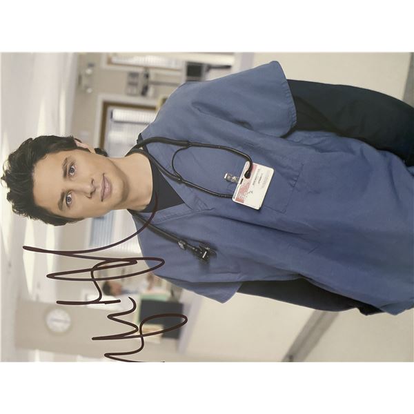 Scrubs Zach Braff signed photo