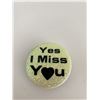 Image 1 : Yes I MIss You vintage pin