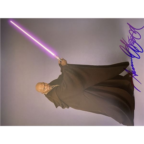 Star Wars Samuel L. Jackson signed movie photo. GFA Authenticated