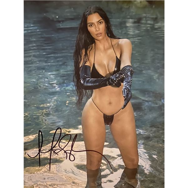 Kim Kardashian signed photo